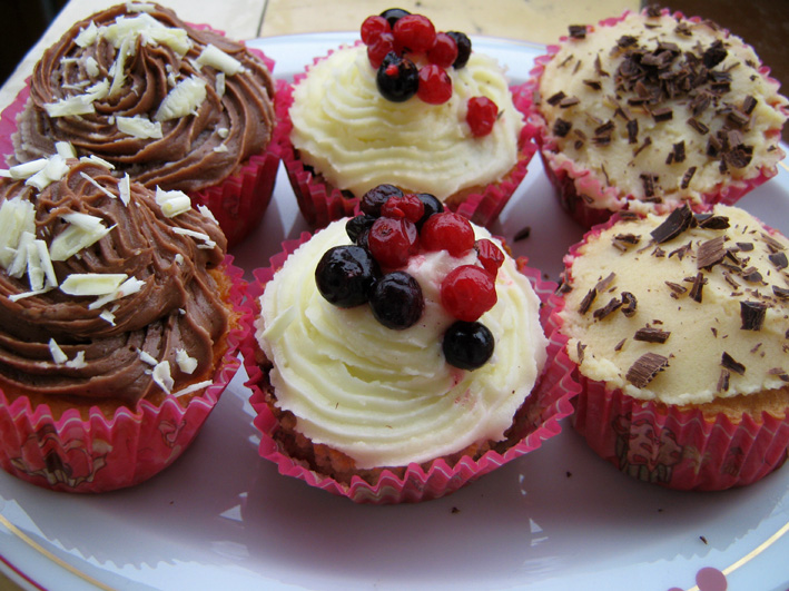 Variation von Cupcakes - The Culinary Trial