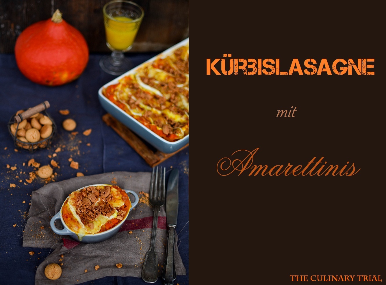 Kürbislasagne mit Amarettinis - so lasset die Kürbisse rollen... - The ...